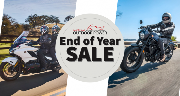 End of Year Sale (End of Season Sale) – Save BIG on All In-Stock Street and Offroad Motorcycles