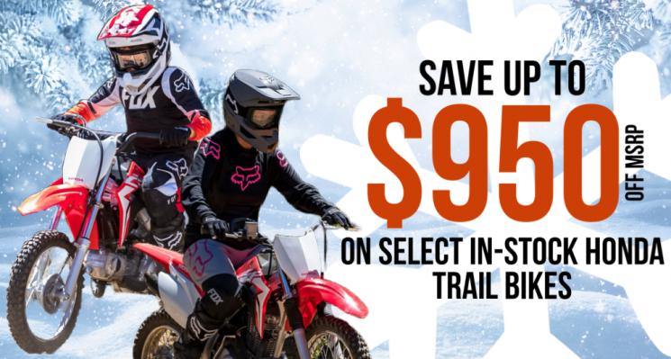 Honda Trail Bike Sale